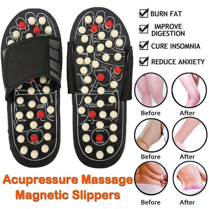 Acupressure and Magnetic Therapy Paduka Slippers For Men and Women